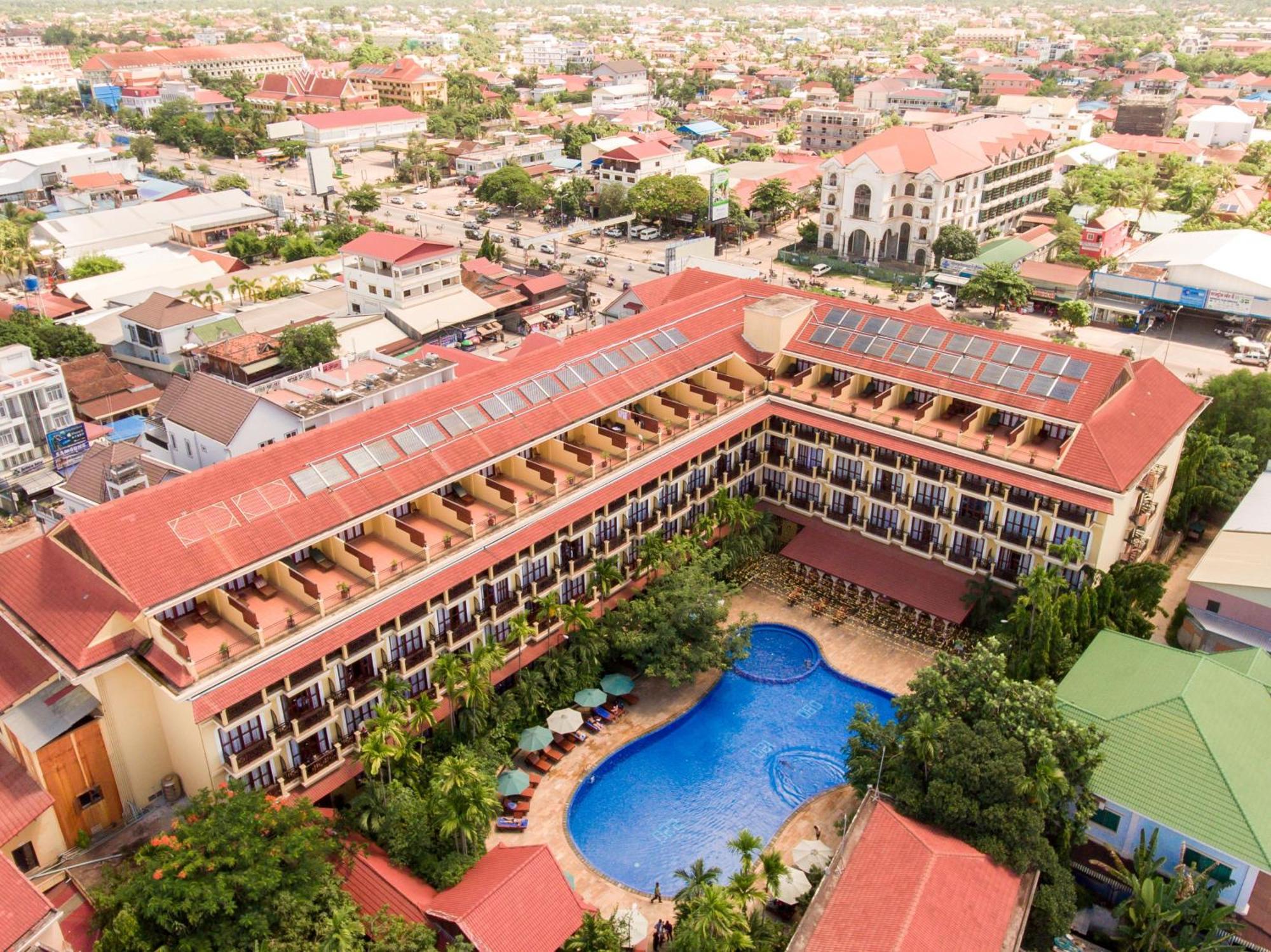 Angkor Paradise Hotel Ciudad de Siem Riep Exterior foto